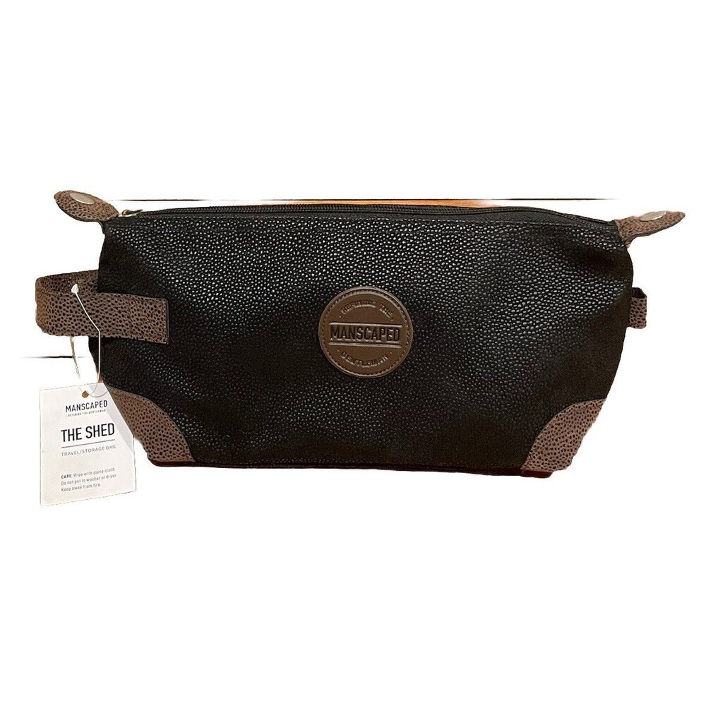 Manscaped Men's The Shed Water Resistant Travel Storage Bag